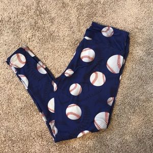Baseball Leggings